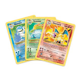 Pokémon Classic game cartridge with colorful label featuring Pikachu and other Pokémon characters on a white background.
