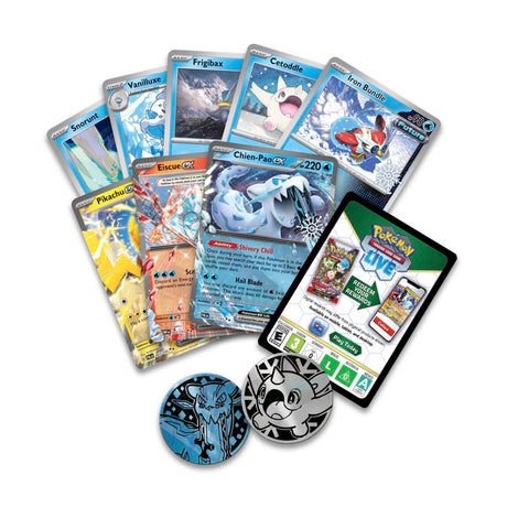 Pokémon 2024 Holiday Calendar featuring colorful Pokémon characters and festive holiday-themed design, perfect for fans of Pokémon TCG.