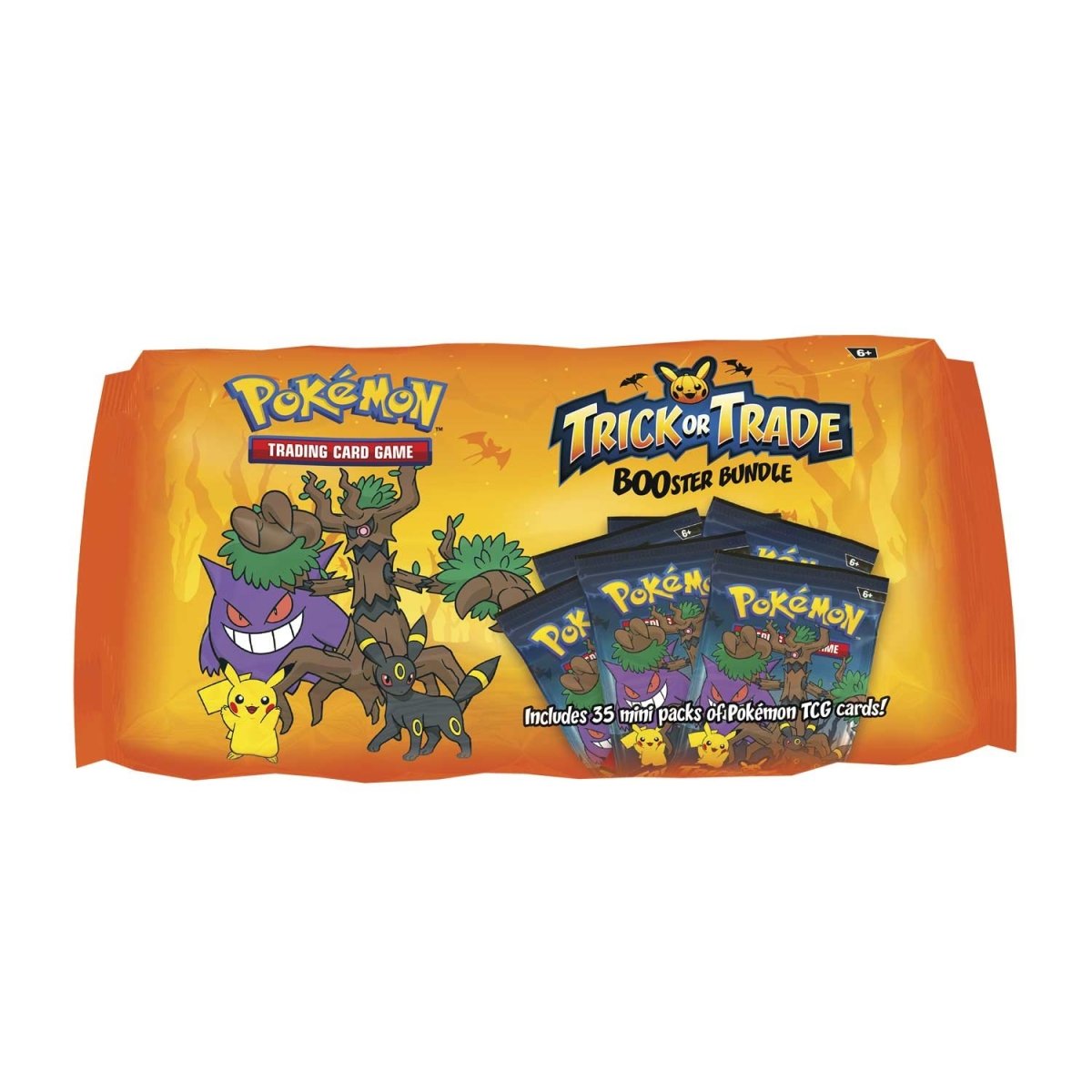 Pokemon Pokémon TCG Trick or Trade BOOster card from 2024 set featuring spooky Halloween-themed artwork.