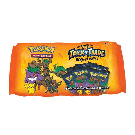 Pokemon Pokémon TCG Trick or Trade BOOster card from 2024 set featuring spooky Halloween-themed artwork.
