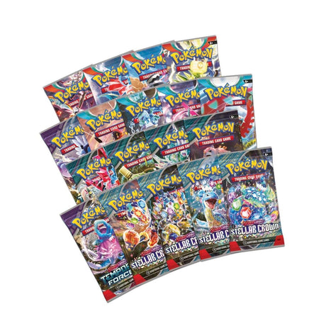Pokemon Terapagos ex Ultra Premium Collection box featuring Pokémon TCG cards and accessories, with vibrant artwork and packaging.