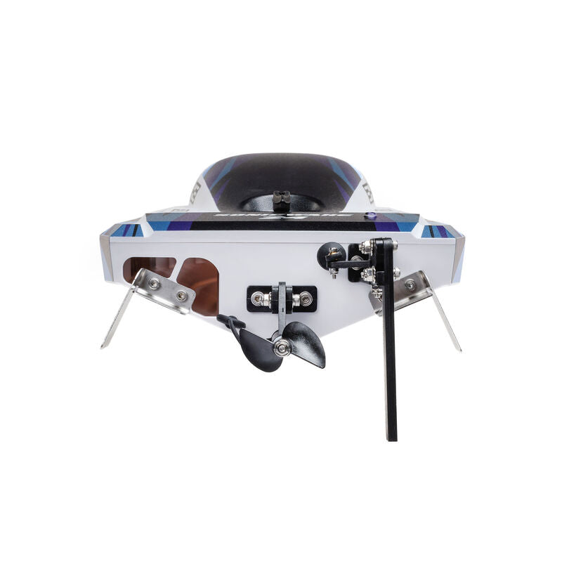 Proboat Sonicwake 24-inch remote control pro boat with battery and charger included, featuring sleek design and vibrant colors.