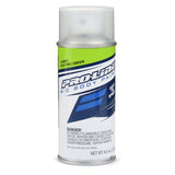 Proline 4.5oz candy spray paint can with vibrant orange color and metallic finish, shown in a close-up image.