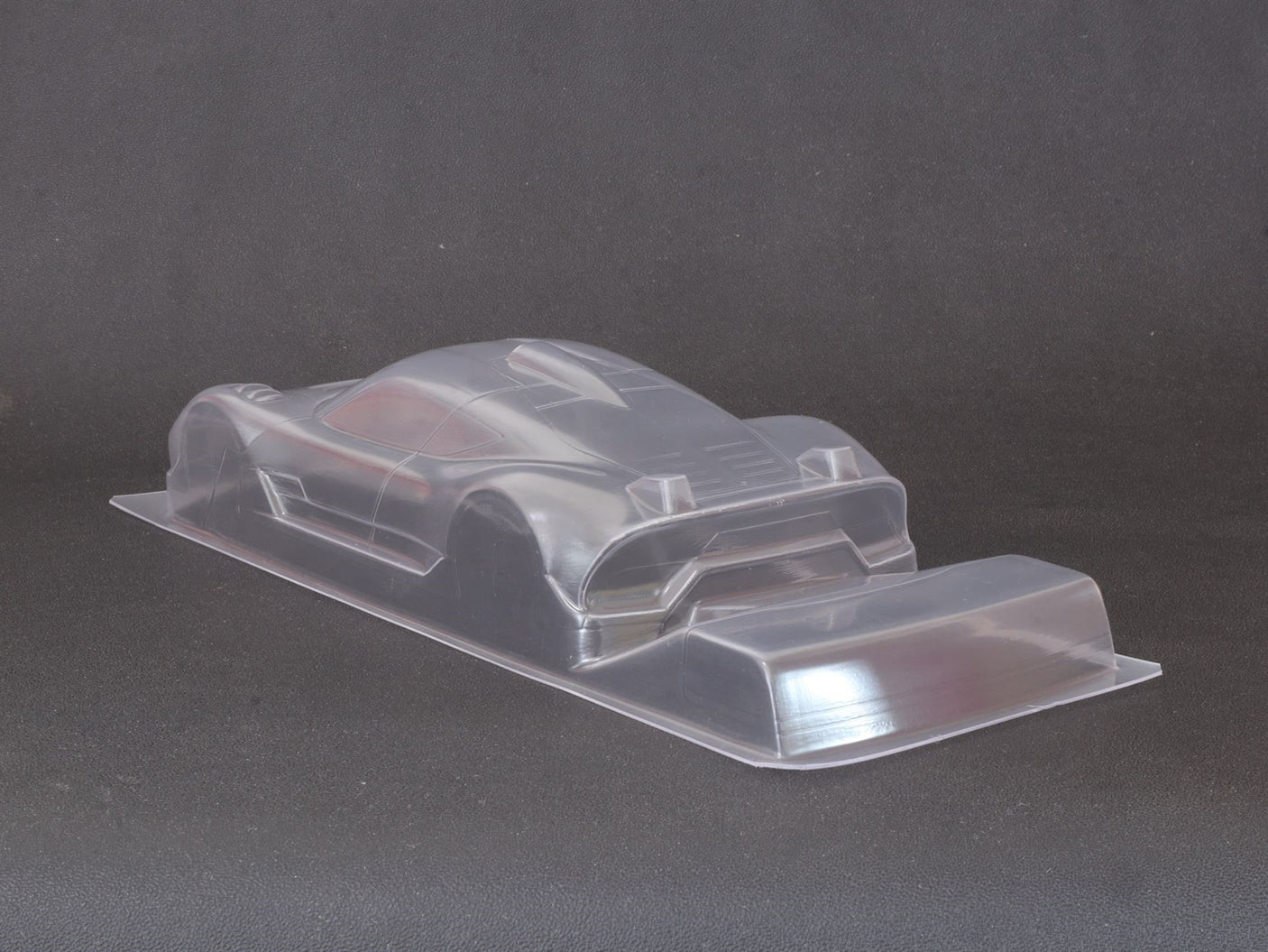 Reflex Racing RAD003 Rad Body Catfish Lexan RC car body with detailed design, lightweight material, and aerodynamic shape.