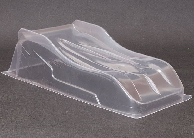 Reflex Racing RAD005 Rad Body Ocho Lexan RC car body in clear, lightweight Lexan material with detailed design.