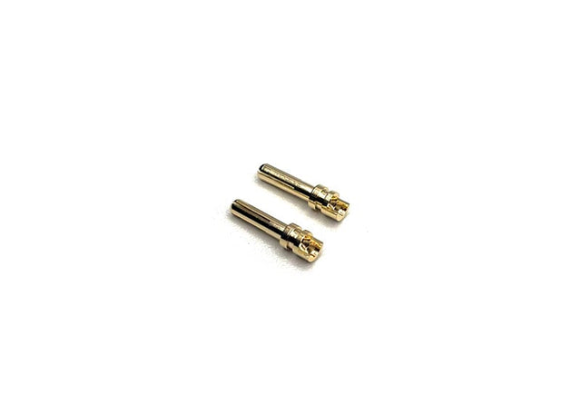 Reflex Racing RRE014 2mm RC car battery bullets, a pair of connectors for high-performance remote control car batteries.