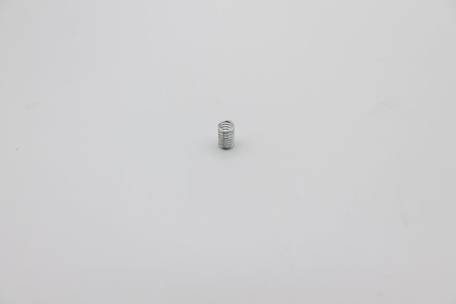 Reflex Racing RX28A-08 blue and silver hard center spring for RC cars, showcasing its coil design and color details.