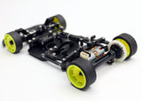 Reflex Racing RX28K 1/28 scale 2WD RC car kit Gen 2, detailed view of the sleek RC car model.