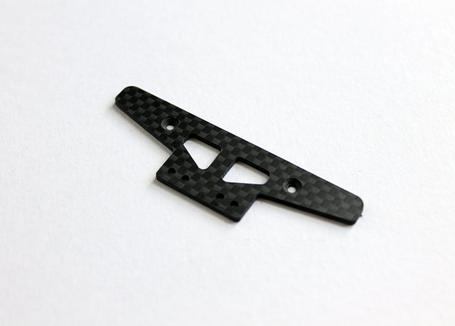 Reflex Racing RX503 RC car parts carbon fiber front bumper for Pan Car, lightweight and durable for racing performance.