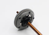 Reflex Racing RX515V4 lightweight ball diff for RC cars, showing the precision-machined metal components and compact design.