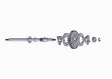 Reflex Racing RX515V4 lightweight ball differential assembly for RC cars, showing detailed mechanical parts and construction.