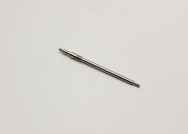 Reflex Racing RX527 Titanium 2WD Ball Diff Shaft for RC cars, showing the lightweight, durable metal shaft in a close-up view.