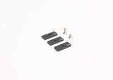 Reflex Racing RX531 RC car bumper weight set featuring durable metal weights for enhanced stability and performance.
