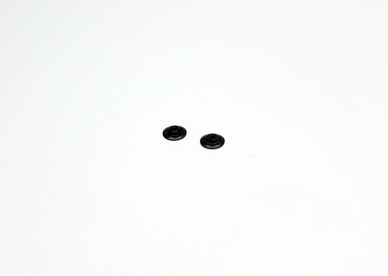 Reflex Racing RX532BK black RC car wing part, lightweight and aerodynamic for racing, shown in close-up on a plain background.