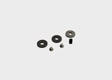 Reflex Racing RX534 RC car mass damper set with multiple dampers and mounting hardware on a white background.