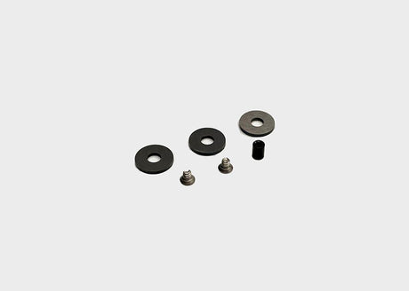Reflex Racing RX534 RC car mass damper set with multiple dampers and mounting hardware on a white background.