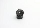 Gray Reflex Racing RX600F1G RC car front speed dish wheel with +1 offset, showing detailed design and construction.