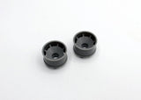 Reflex Racing RX600R0G gray speed dish rear wheel for RC cars with 0 offset, featuring a sleek gray finish and detailed design.