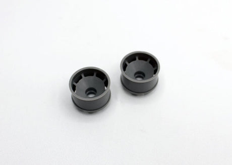 Reflex Racing RX600R0G gray speed dish rear wheel for RC cars with 0 offset, featuring a sleek gray finish and detailed design.