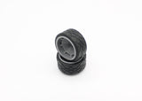 Reflex Racing RX602-30 11mm radial tire with 30° tread pattern for RC cars, showing the tire's sidewall and tread design.