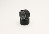 Reflex Racing RX603-30 14mm radial tire with 30° tread for RC car racing, showcasing the tire's tread pattern and sidewall.