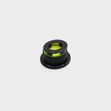 Reflex Racing RX606 Speed Dish Plate Popper for RC cars, lightweight plastic wheel part with a sleek black finish.