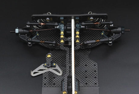Race Opt MTS T3M-V2 2023 electric TC kit with motor, controller, and wiring for RC cars, displayed on a clean surface.