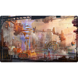 Flesh and Blood Round the Table TCC x LSS collectable trading cards playmat featuring colorful artwork and game design.