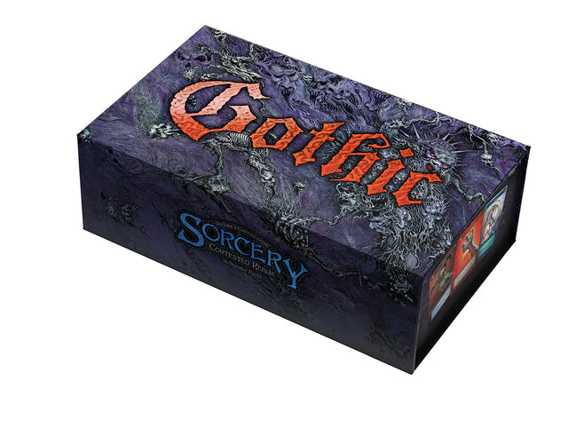 Sorcery Gothic Booster Box of collectible trading cards featuring dark fantasy artwork from the Sorcery brand.