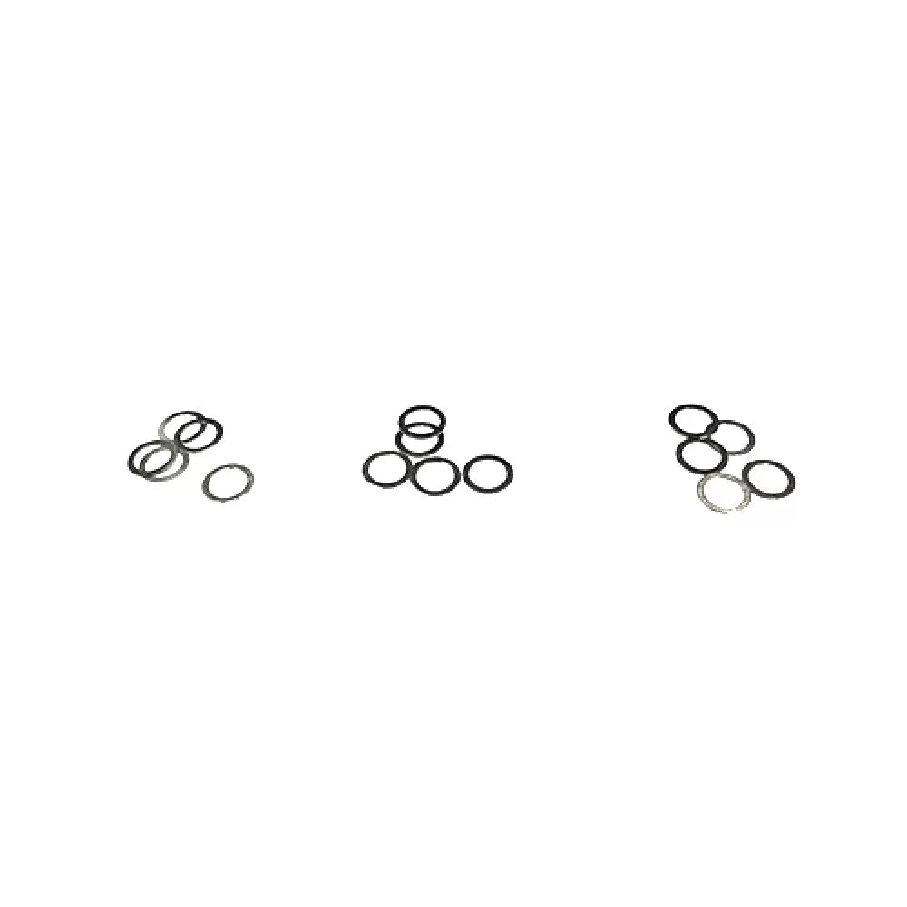 GL Racing 6x8mm shim set with 0.1, 0.2, and 0.3mm shims for precision adjustments in RC racing vehicles.