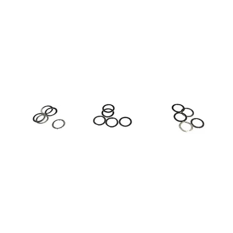 GL Racing 6x8mm shim set with 0.1, 0.2, and 0.3mm shims for precision adjustments in RC racing vehicles.