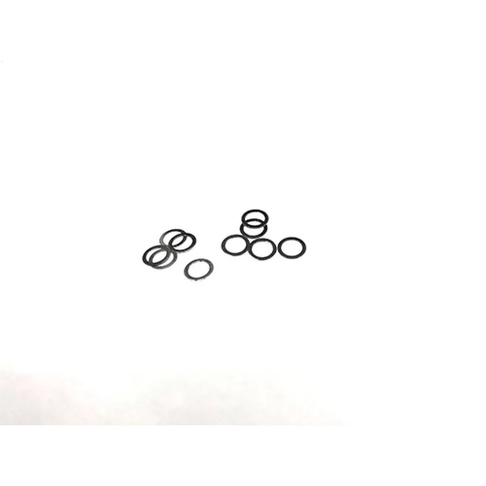 GL Racing 3x4.5mm shim set with 0.1mm thickness, featuring precision metal shims for automotive and engineering applications.