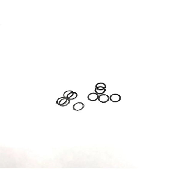 GL Racing 3x4.5mm shim set with 0.1mm thickness, featuring precision metal shims for automotive and engineering applications.