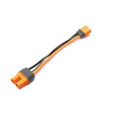 Spektrum IC3 battery adapter for IC2 devices, 6-inch length, compatible with Spektrum remote control and RC car batteries.