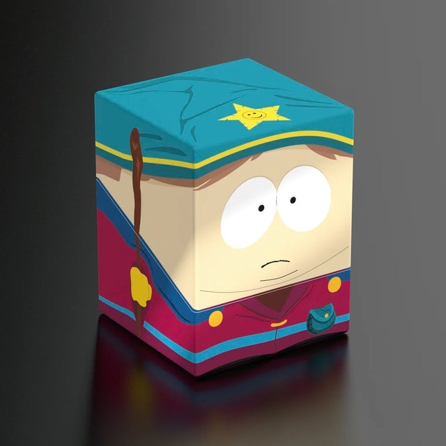 Squaroes South Park The Stick of Truth deck box for card storage, featuring dark design and 100+ card capacity.