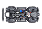 Traxxas TRX-4 Crawler Kit clipless with detailed chassis and radio-controlled off-road vehicle components.