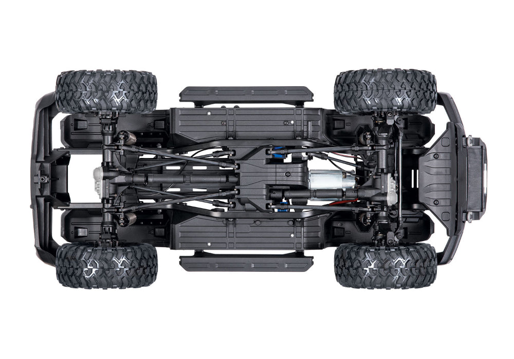 Traxxas TRX-4 2021 Ford Bronco 4x4 RTR crawler vehicle with detailed exterior and off-road tires.