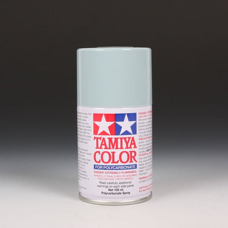 Tamiya PS-32 Corsa Gray spray paint in a 100ml aerosol can, ideal for modeling and hobby projects.