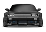 Traxxas 4-Tec Drift Nissan 240SX remote control car on display, showing detailed exterior and sporty design.