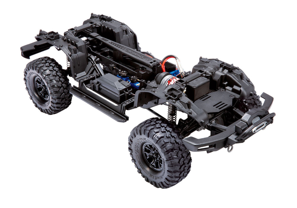 Traxxas TRX-4 2021 Ford Bronco 4x4 RTR crawler truck with detailed exterior and off-road tires.