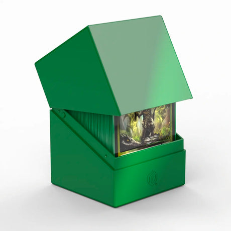 Ultimate Guard Boulder 100+ solid card storage box for trading cards, durable and secure card supplies by Ultimate Guard.