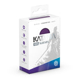 Ultimate Guard Katana Sleeves Standard Size Iris Bloom card sleeves with floral iris design for collectible card protection.
