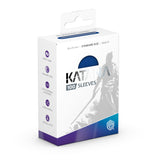 Blue bird design Ultimate Guard Katana Standard Size card sleeves for protection and style in card games.