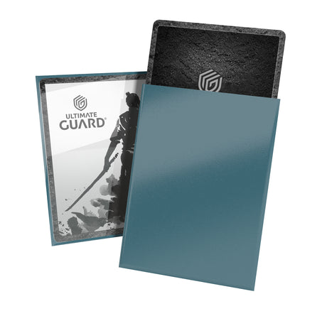 Ultimate Guard Katana Sleeves in Mountain Haze, standard size for collectible card protection, featuring a semi-transparent, textured design.