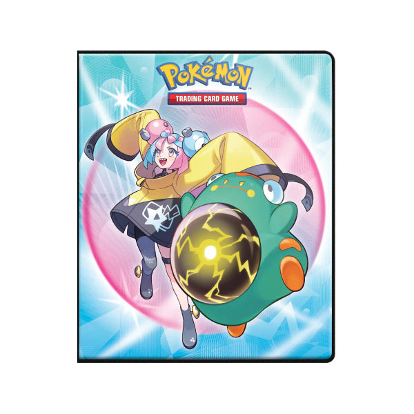 Ultra Pro Journey Together 9-Pocket Binder with clear plastic pages for organizing trading cards or collectibles.