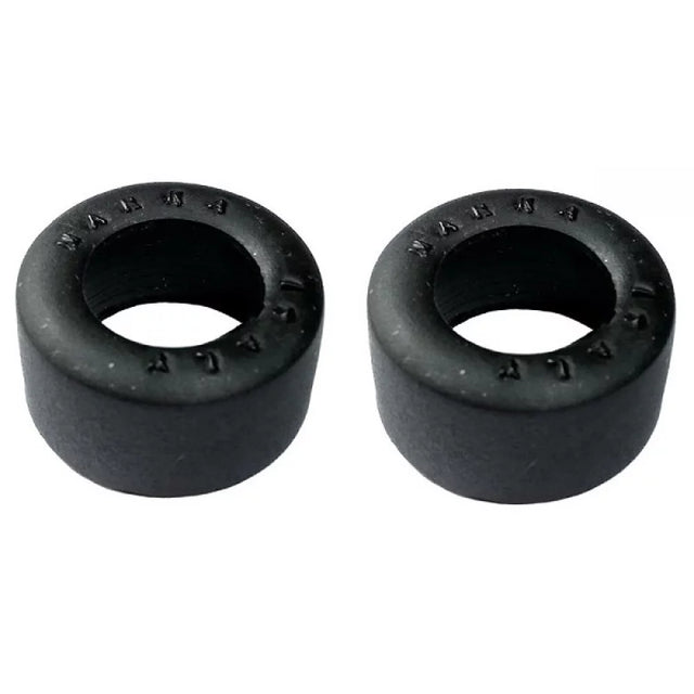 Marka 5° 14mm F1 RCP rubber rear tire with tread pattern, designed for high-performance racing vehicles.