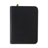Black Vault X 4-Pocket Zip Binder with secure zipper closure and multiple pockets for organizing documents and accessories.