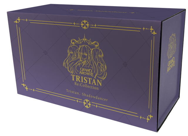 Shadowdancer Tristan Re:Collection card from Grand Archive TCG by Weebs of the Shore, featuring detailed artwork of a shadowy figure.
