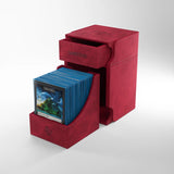 Red Gamegenic Watchtower 100+ XL Convertible storage case for gaming accessories and collectibles.
