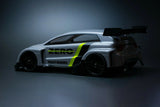 RC car chassis from Phat Bodies, Zero for 1:14 and 1:12 scale, featuring a sleek design and lightweight construction.